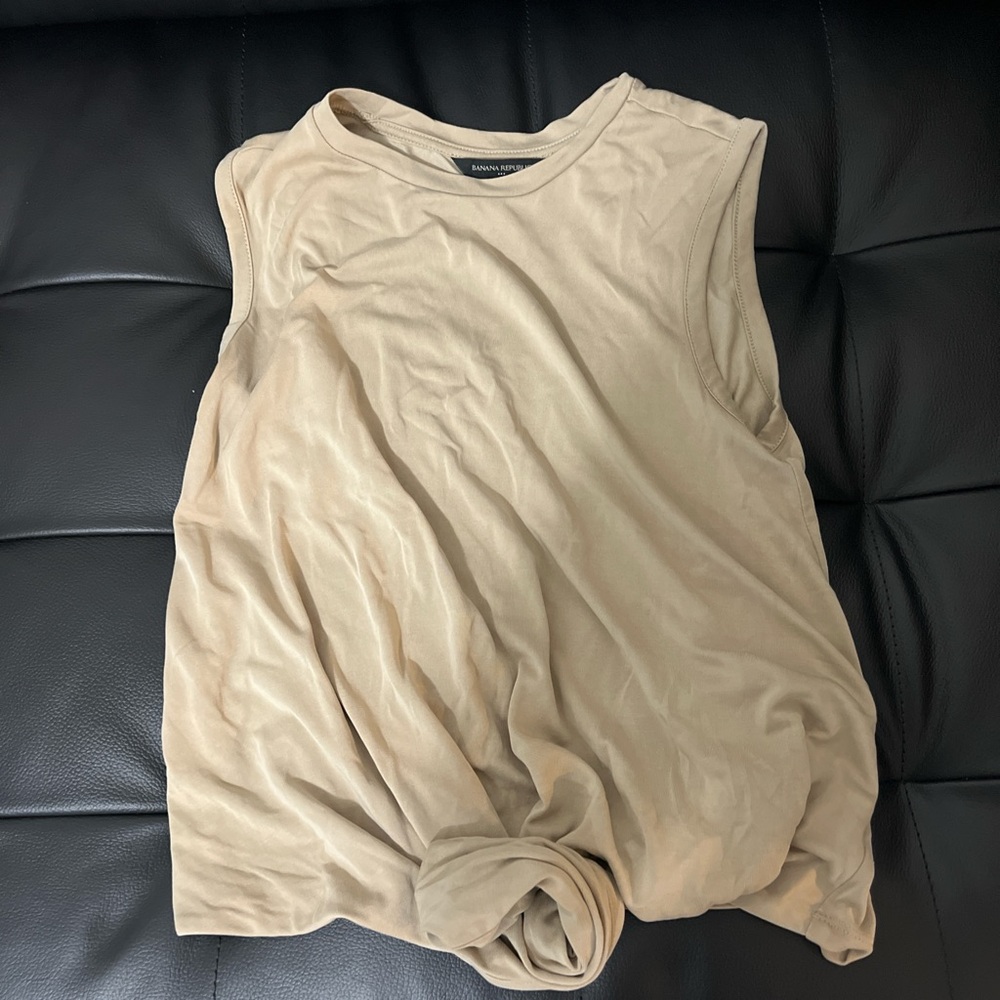 Banana Republic Beige Tank Top